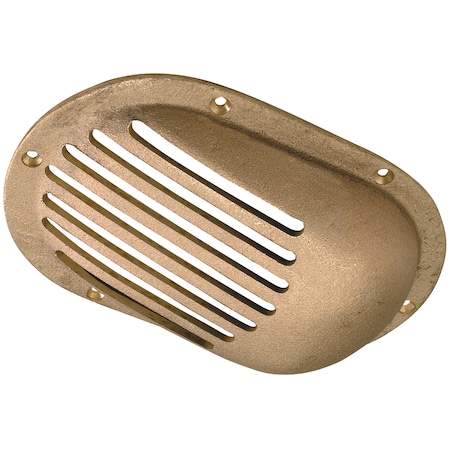Perko 8" X 5-1/8" Scoop Strainer Bronze 0066DP4PLB